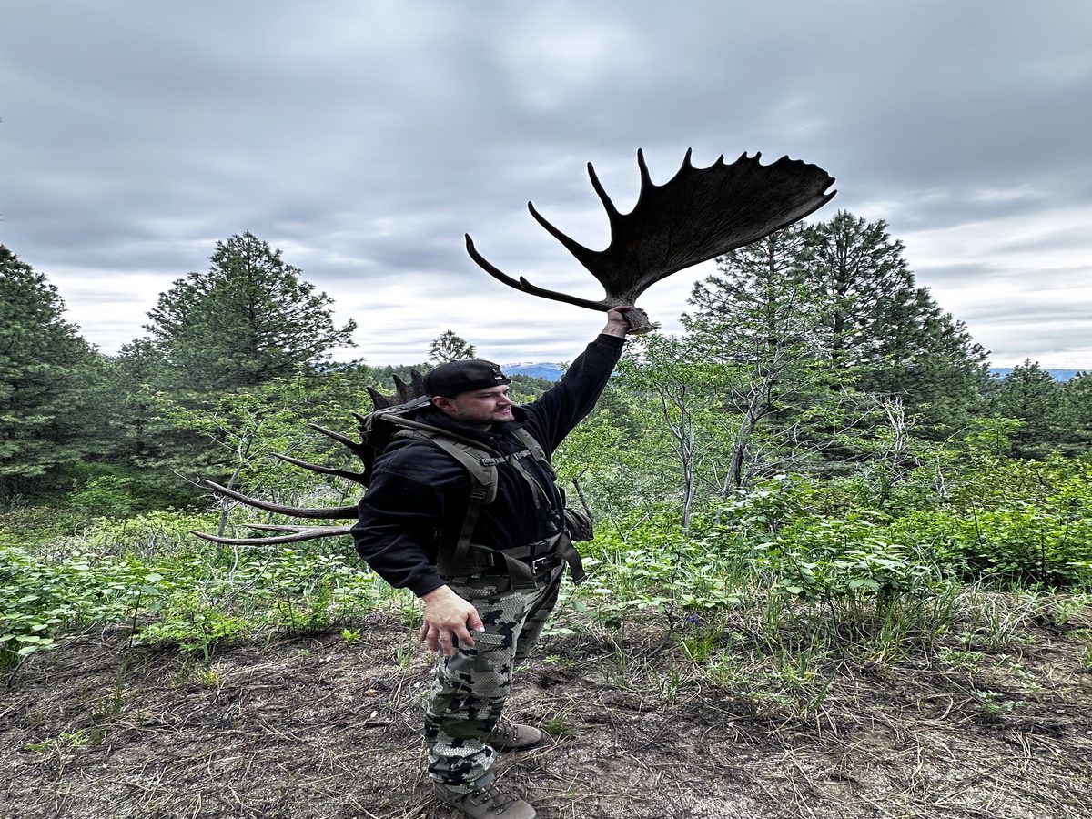 Tim Neumeyer in the Idaho backcountry